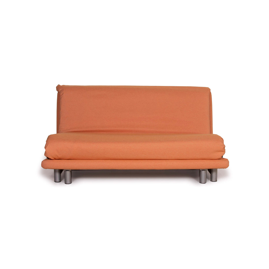 ligne roset Multy Fabric Sofa Orange Three Seater Sleeper Sofa Bed #14798