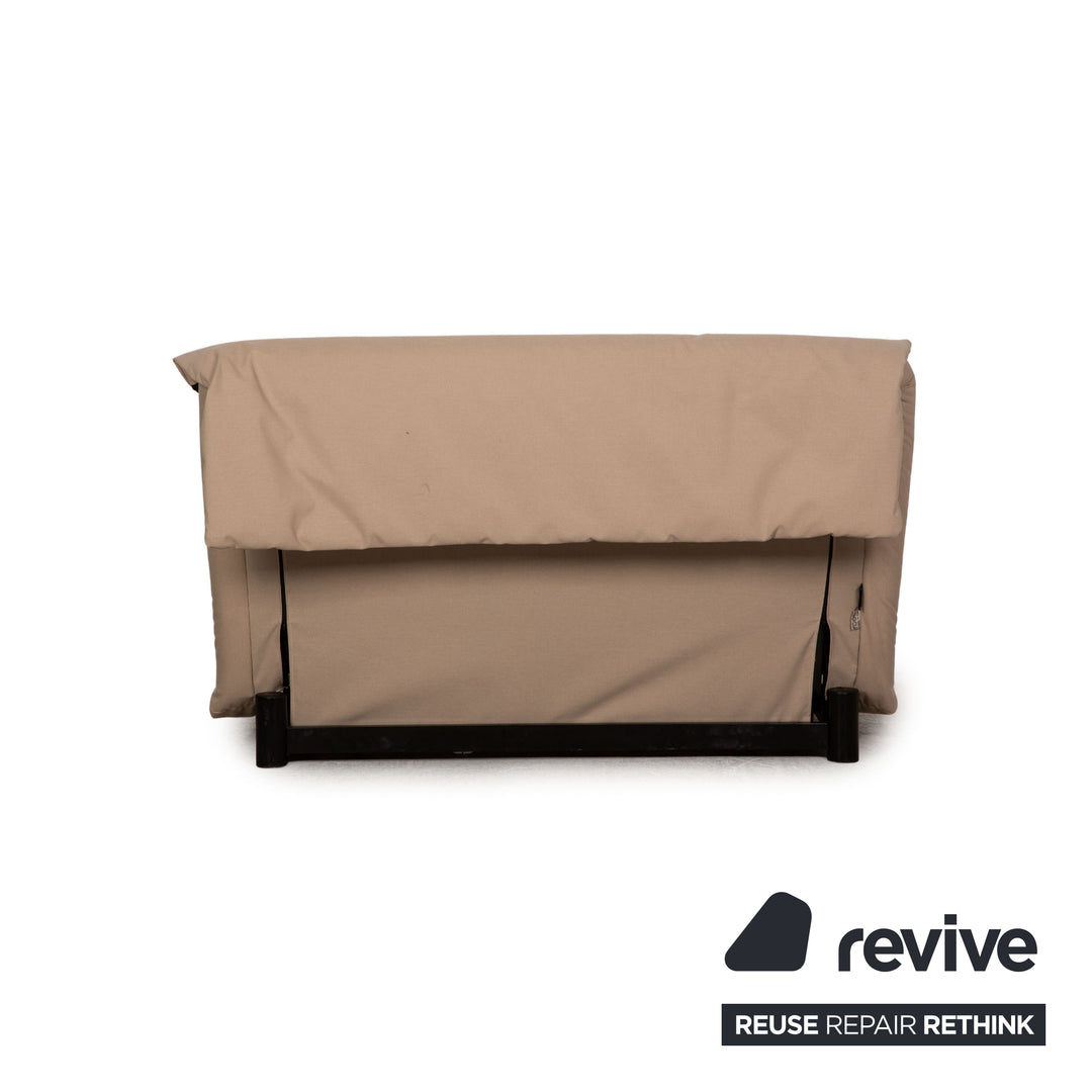 Ligne Roset Multy Stoff Zweisitzer Creme Schlafsofa Couch Neubezug