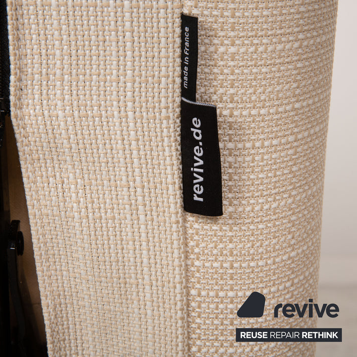 Ligne Roset Multy 3 Seater Fabric Sofa Gray Sofa Bed Couch Reupholstered