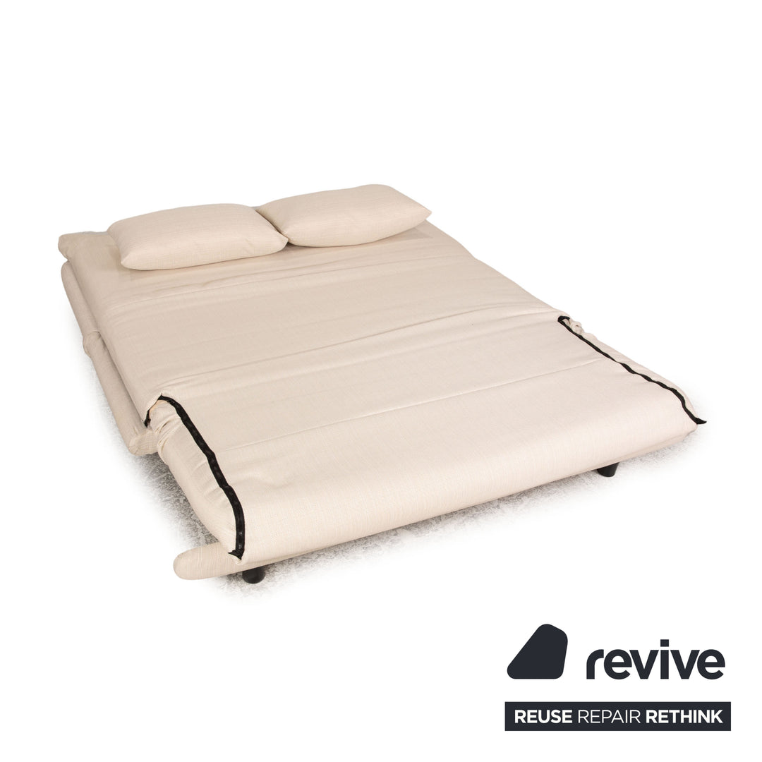 Ligne Roset Multy 3 Seater Fabric Sofa Gray Sofa Bed Couch Reupholstered