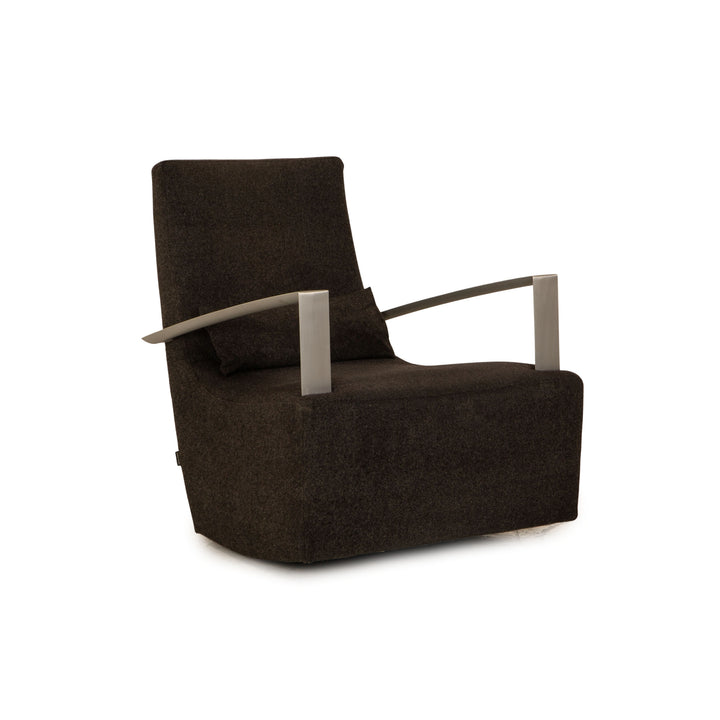 ligne roset Neo fabric armchair grey