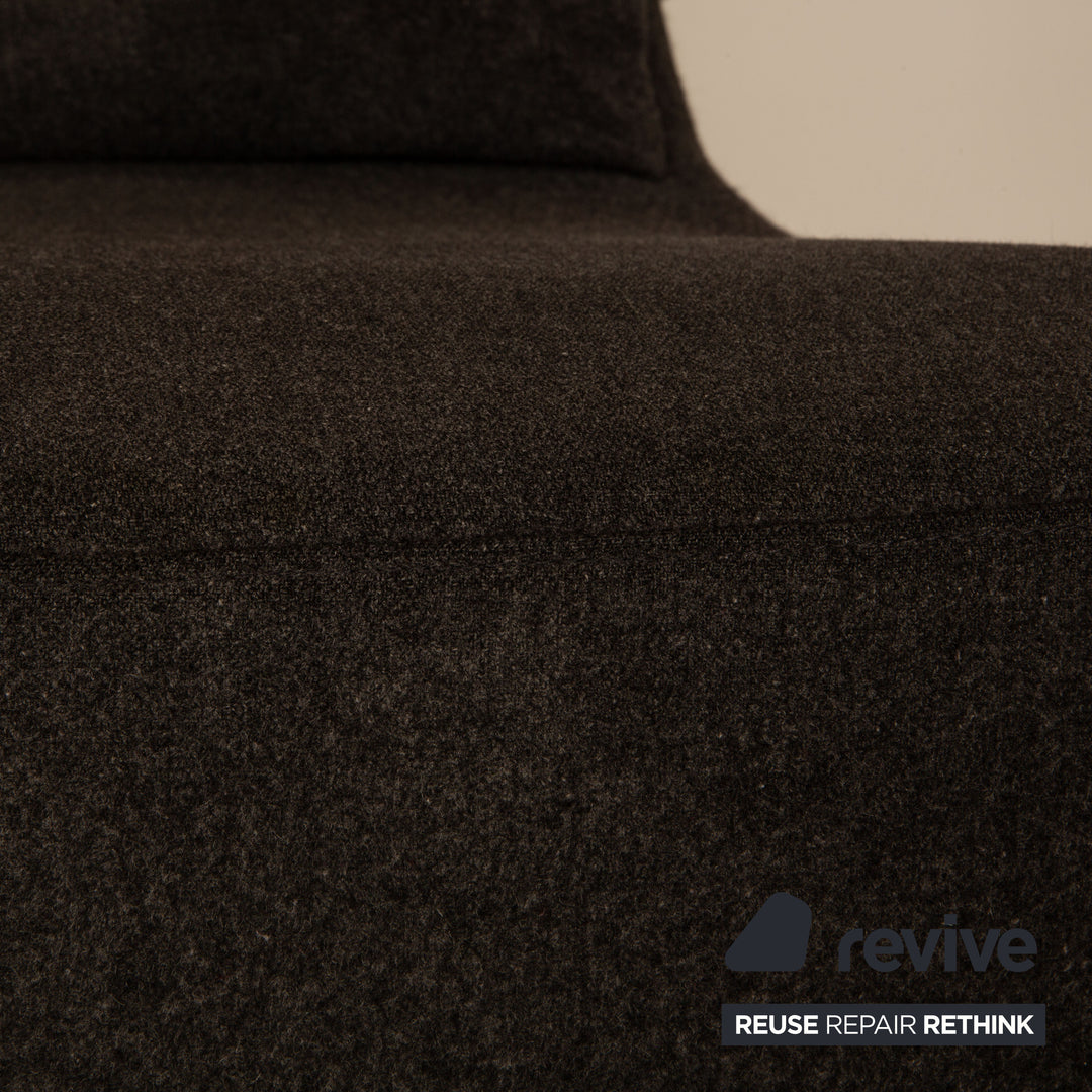 ligne roset Neo fabric armchair grey