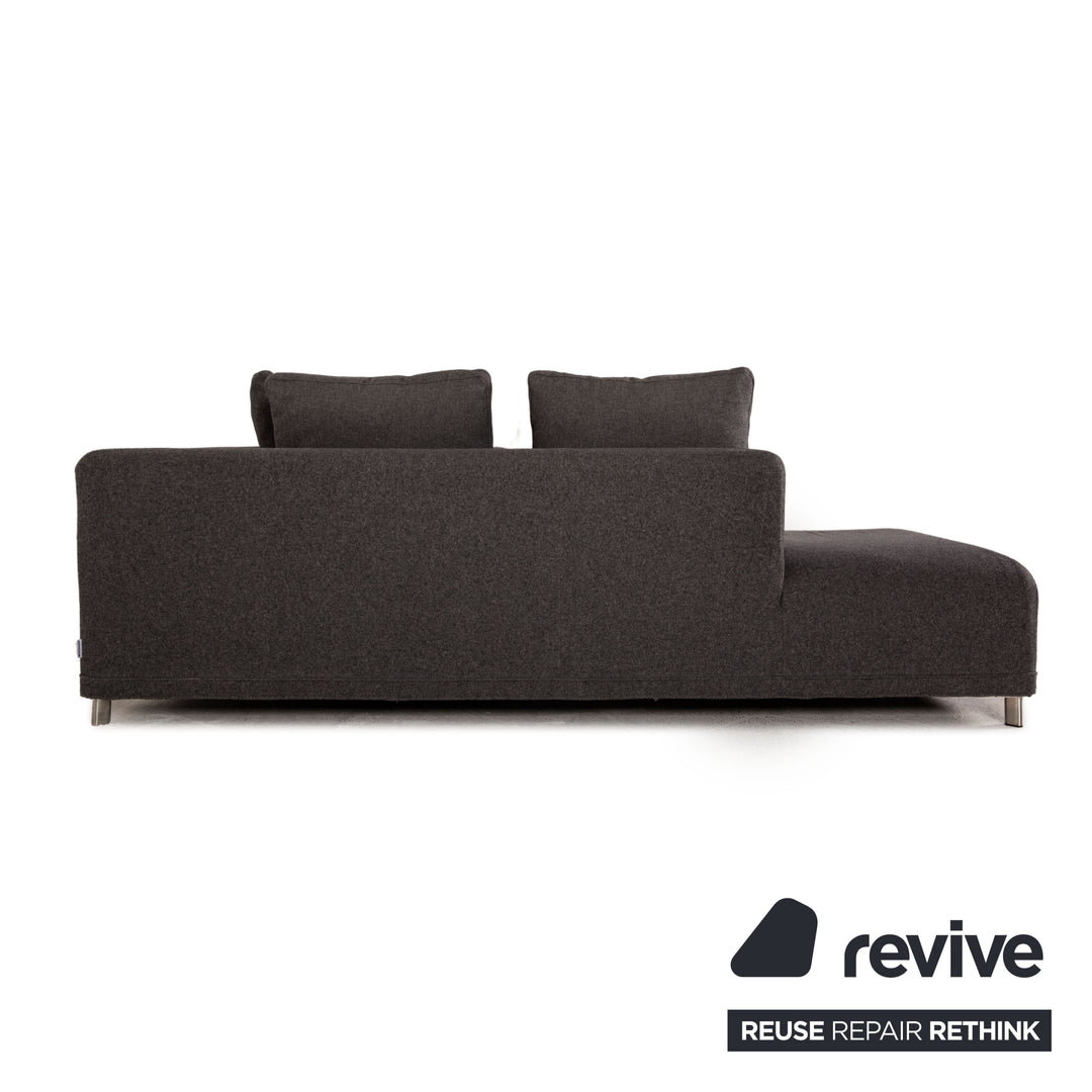 ligne roset Opium Stoff Sofa Grau Ecksofa Couch