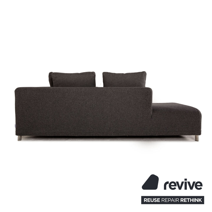 ligne roset Opium Stoff Sofa Grau Ecksofa Couch
