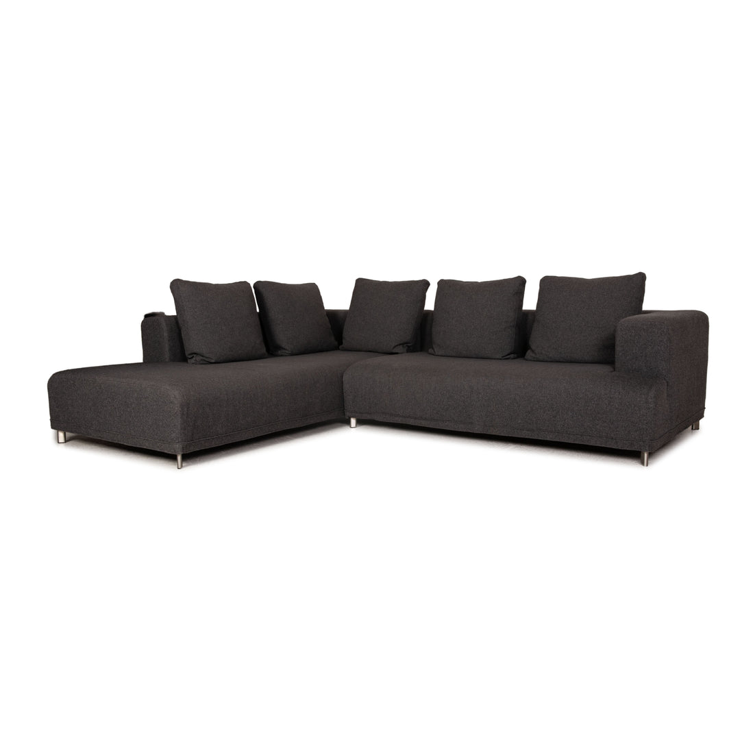 ligne roset Opium Stoff Sofa Grau Ecksofa Couch