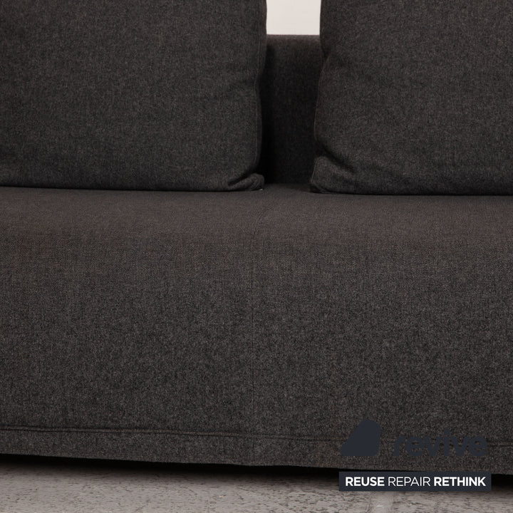 ligne roset Opium Stoff Sofa Grau Ecksofa Couch