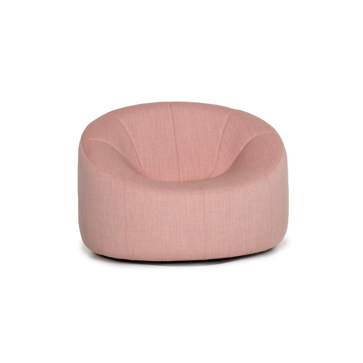 ligne roset Pumpkin fabric armchair rosé Pierre Paulin #12413