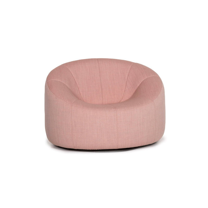 ligne roset Pumpkin Stoff Sessel Rosé Pierre Paulin 