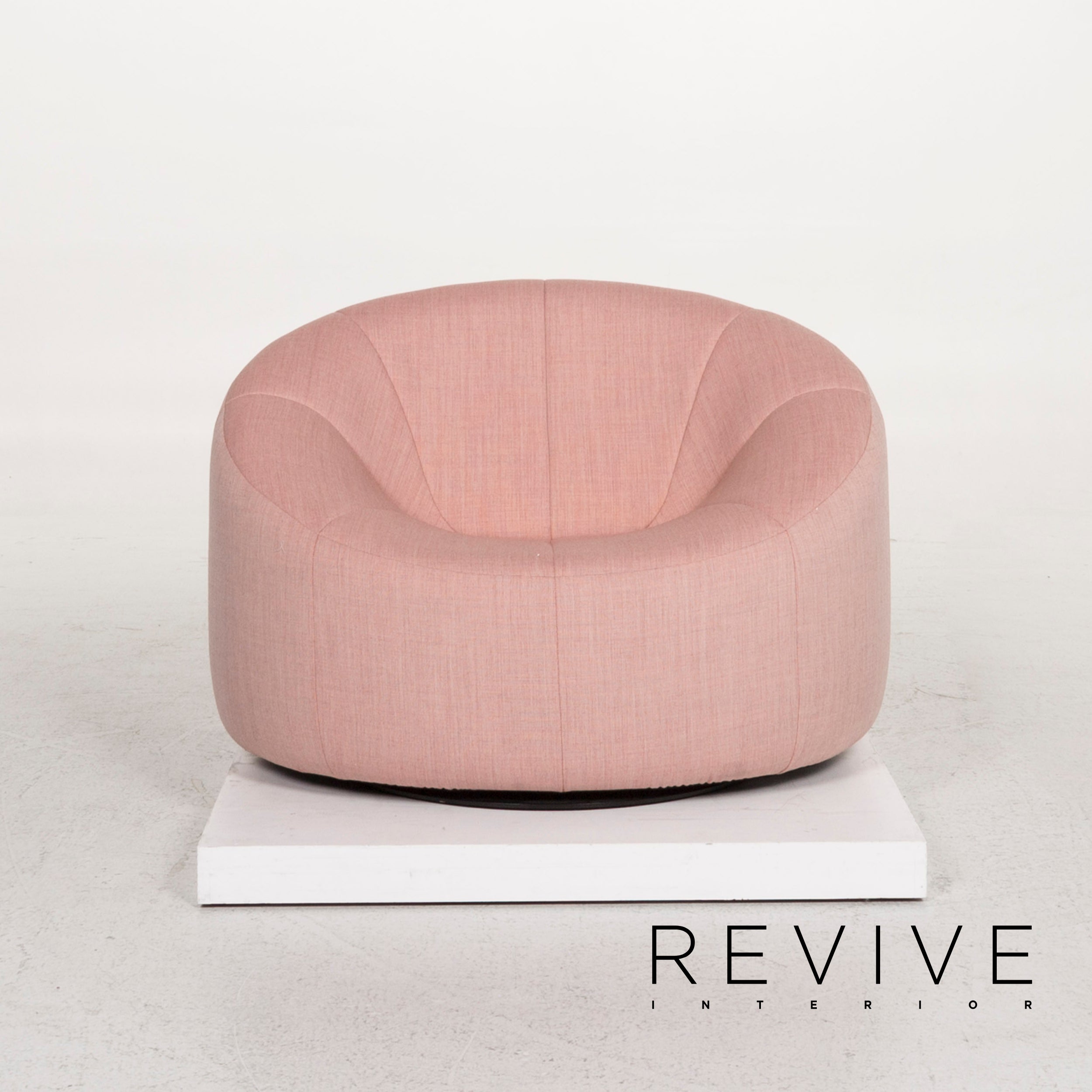 ligne roset Sessel Pumpkin Rosé Stoff - 2. Hand - Revive.de