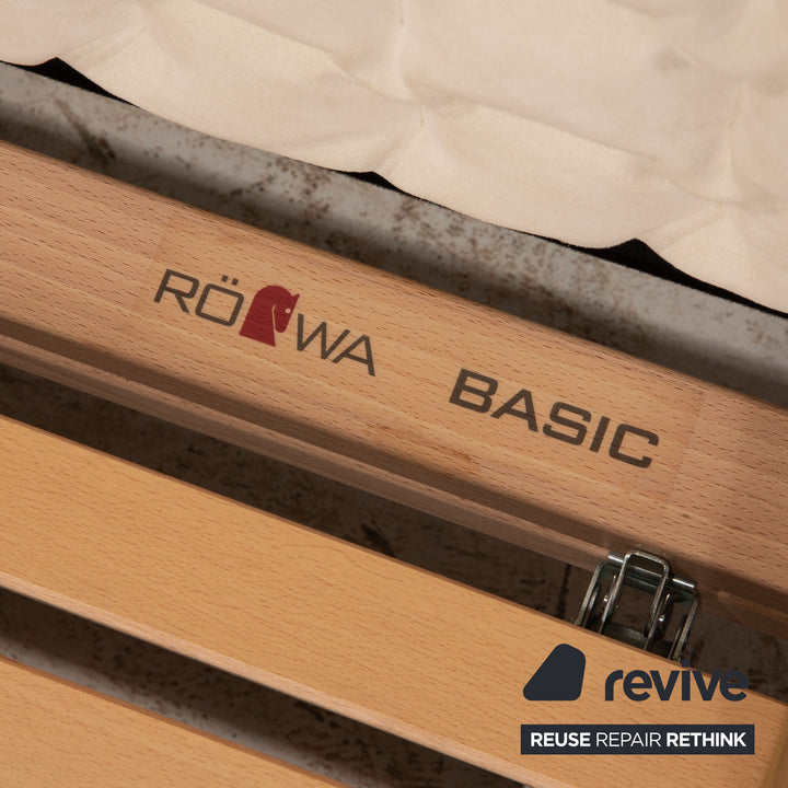 ligne roset Ruché Stoff Bett Creme Doppelbett