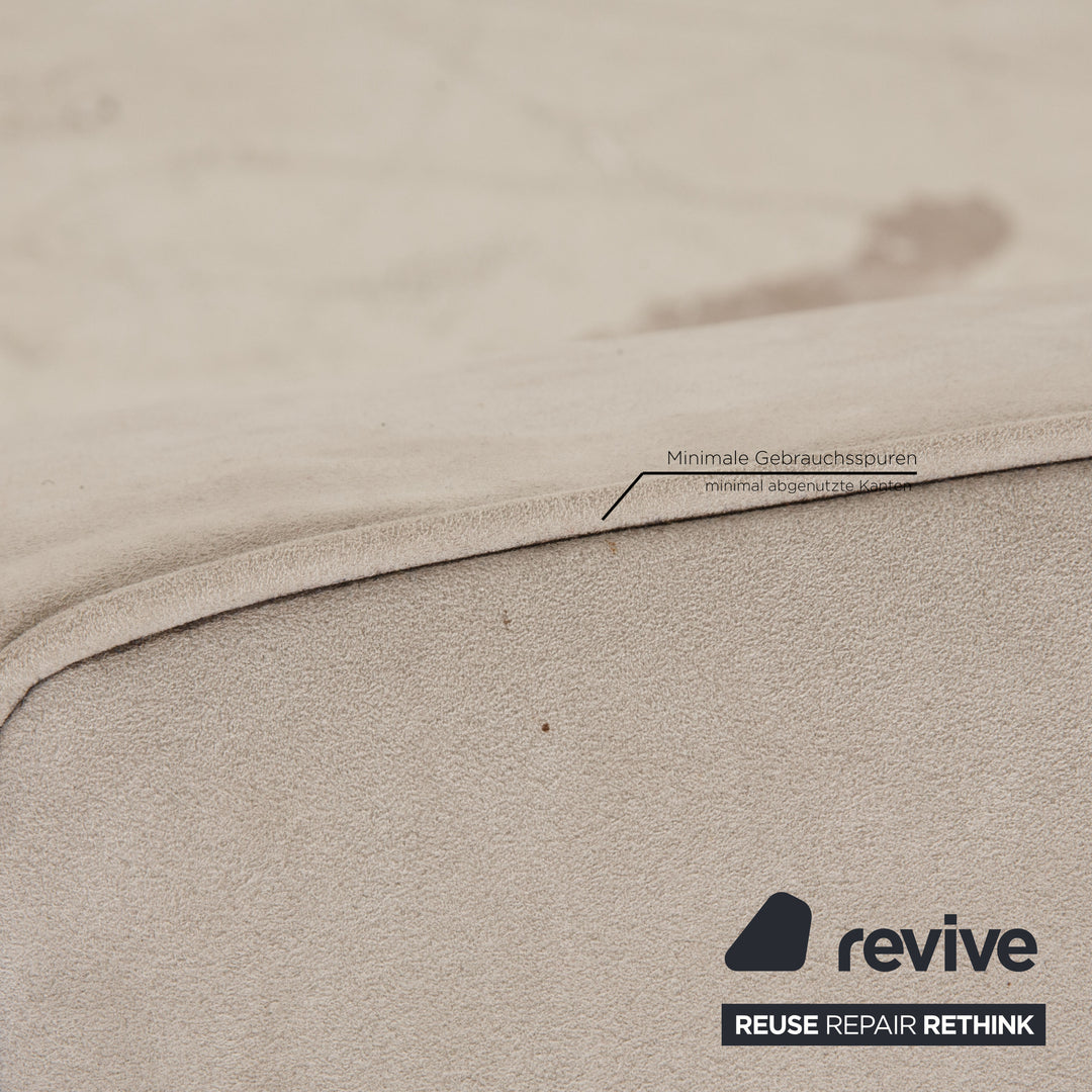 ligne roset Smala fabric sofa gray three-seater couch function sleeping function