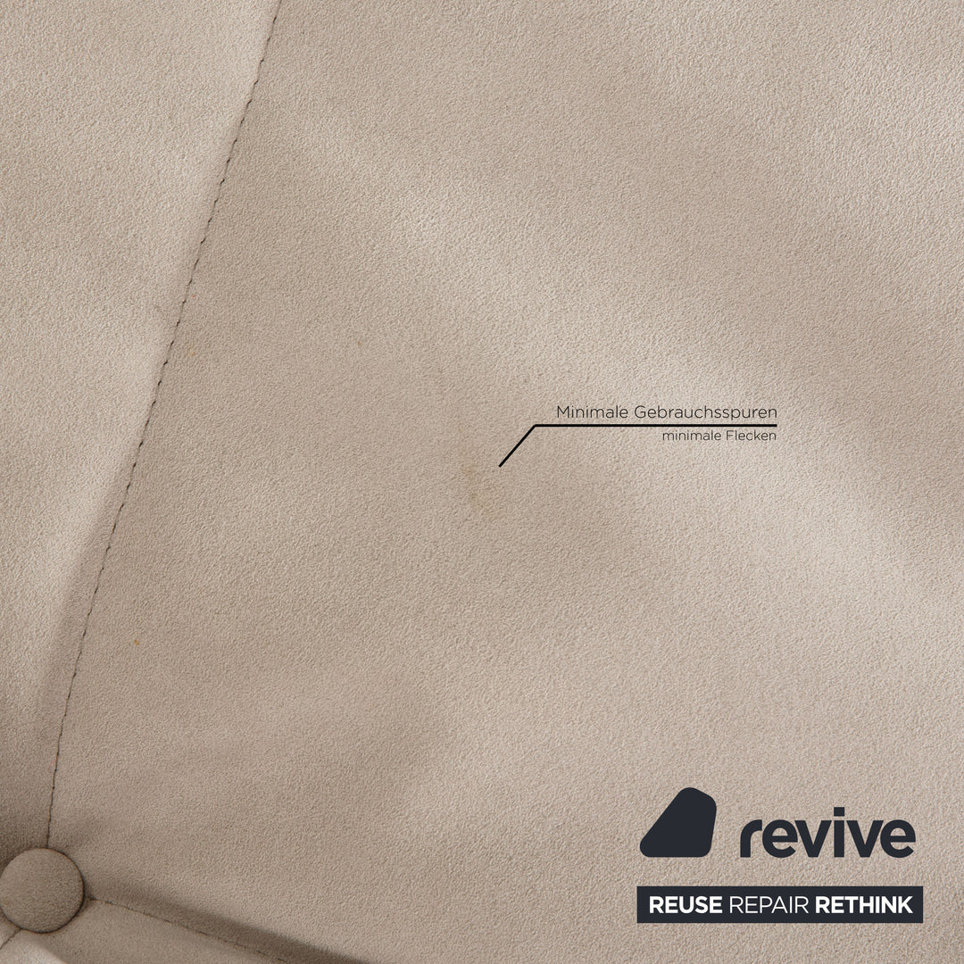 ligne roset Smala fabric sofa gray three-seater couch function sleeping function