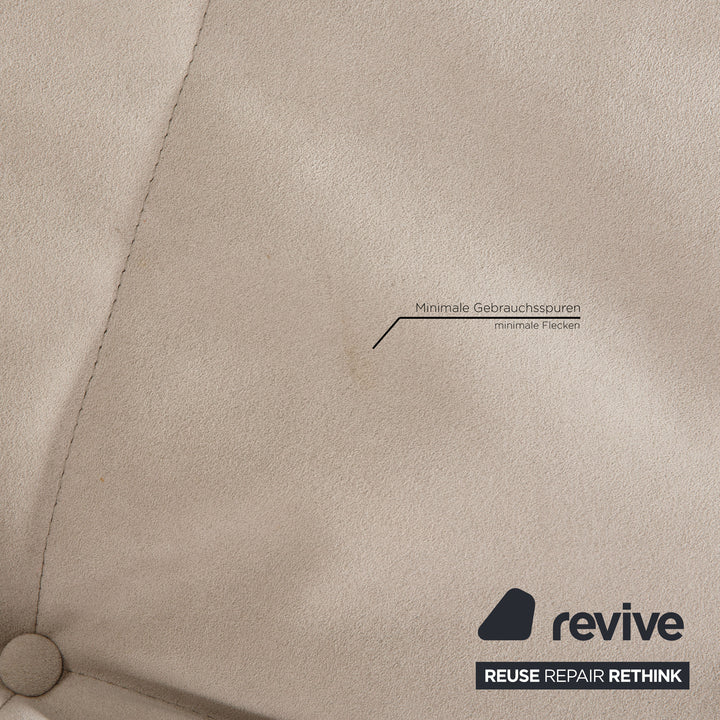 ligne roset Smala fabric sofa gray three-seater couch function sleeping function