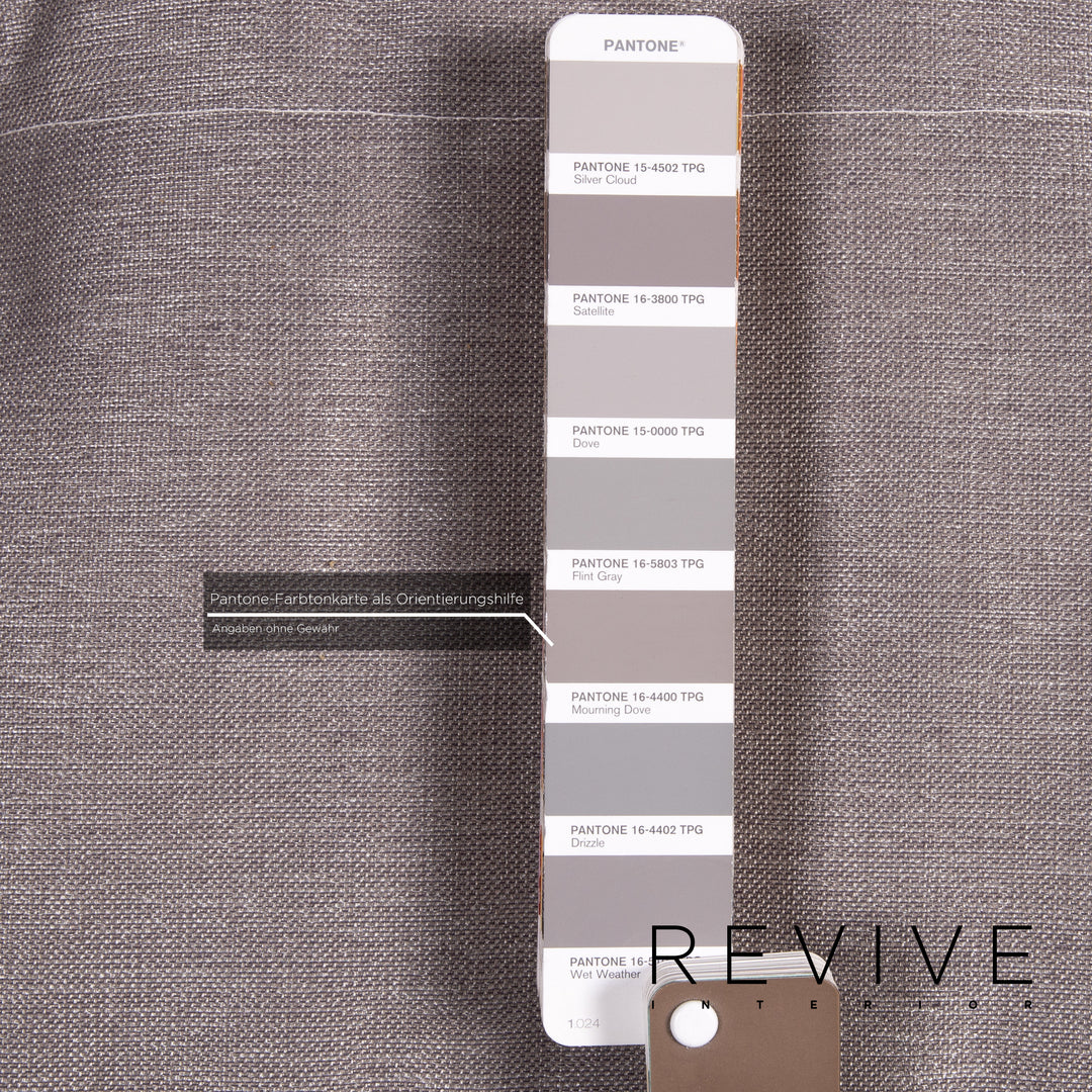 ligne roset Smala fabric sofa gray silver three-seater function sleeping function sofa bed couch #14093