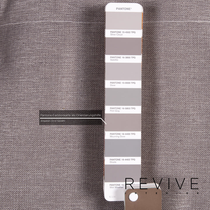 ligne roset Smala fabric sofa gray silver three-seater function sleeping function sofa bed couch #14093