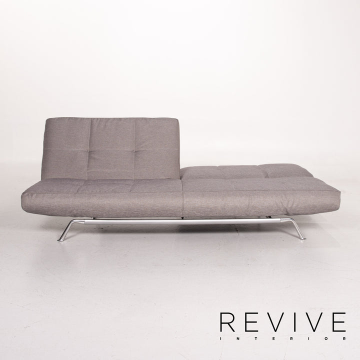 ligne roset Smala fabric sofa gray silver three-seater function sleeping function sofa bed couch #14093