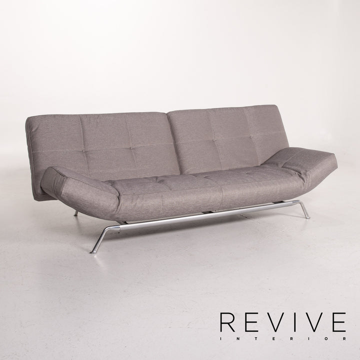 ligne roset Smala fabric sofa gray silver three-seater function sleeping function sofa bed couch #14093