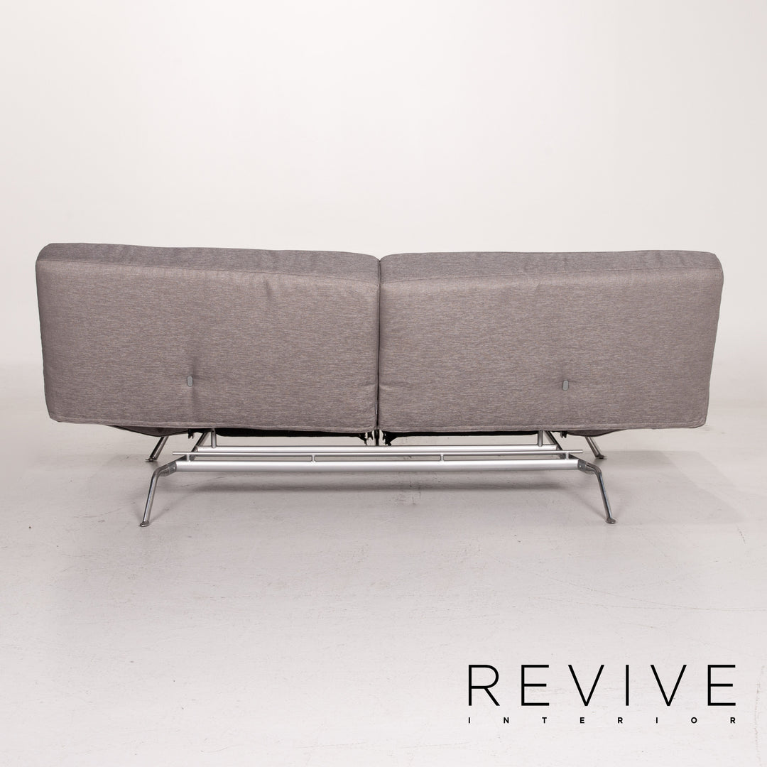 ligne roset Smala fabric sofa gray silver three-seater function sleeping function sofa bed couch #14093