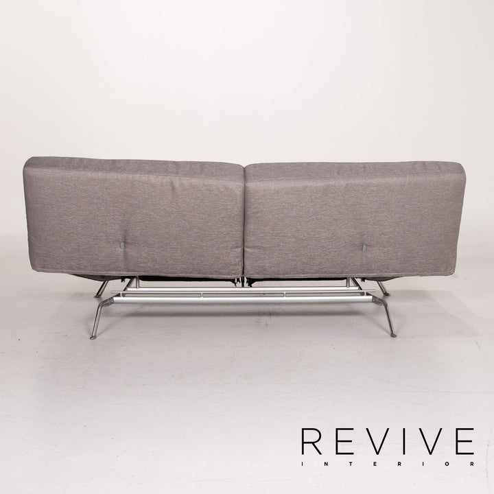 ligne roset Smala fabric sofa gray silver three-seater function sleeping function sofa bed couch #14093