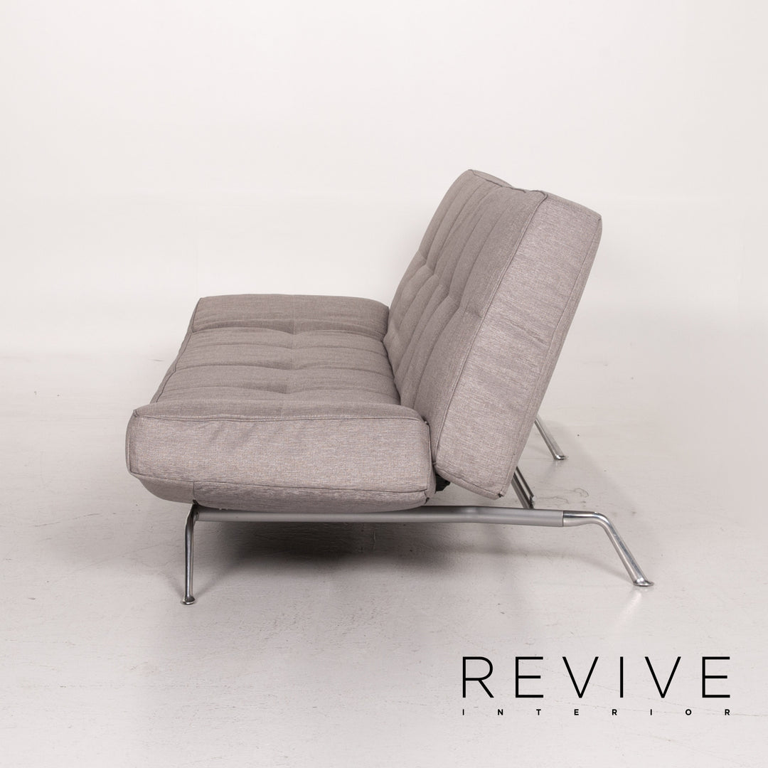 ligne roset Smala fabric sofa gray silver three-seater function sleeping function sofa bed couch #14093