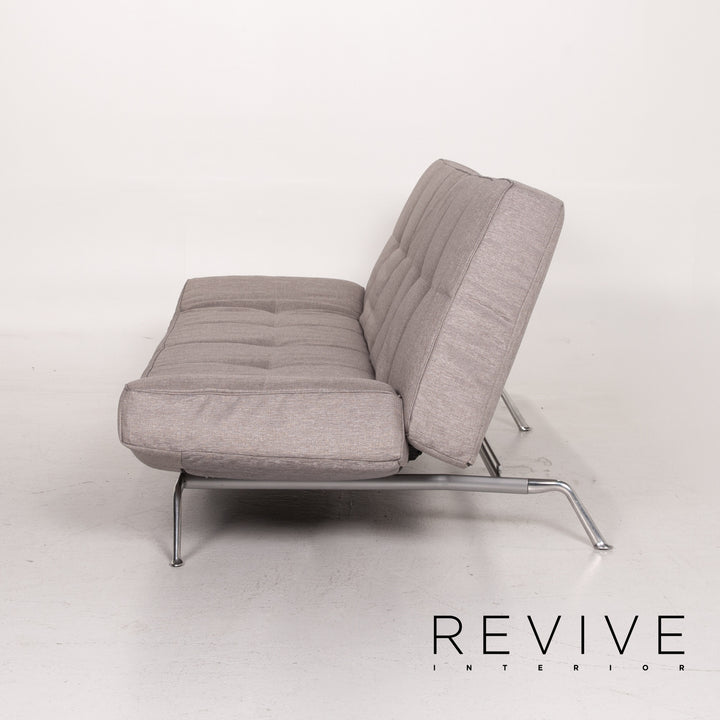 ligne roset Smala fabric sofa gray silver three-seater function sleeping function sofa bed couch #14093