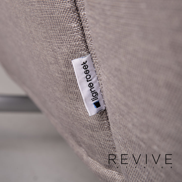 ligne roset Smala fabric sofa gray silver three-seater function sleeping function sofa bed couch #14093