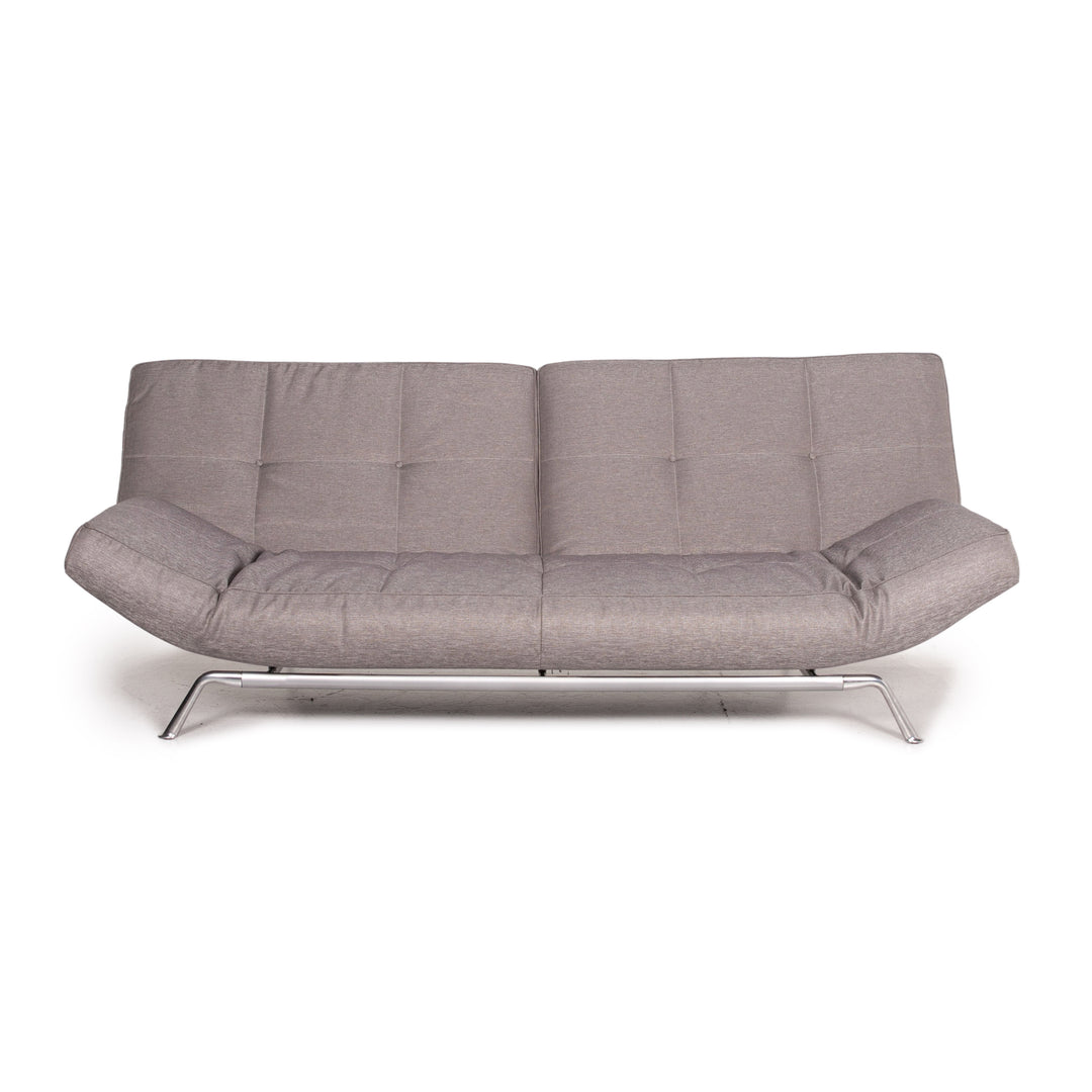 ligne roset Smala fabric sofa gray silver three-seater function sleeping function sofa bed couch #14093