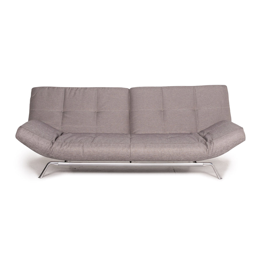 ligne roset Smala fabric sofa gray silver three-seater function sleeping function sofa bed couch #14093