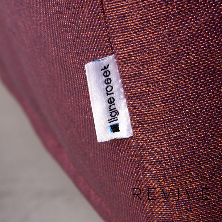 ligne roset Smala fabric sofa purple two-seater function sleeping function sofa bed couch #14376