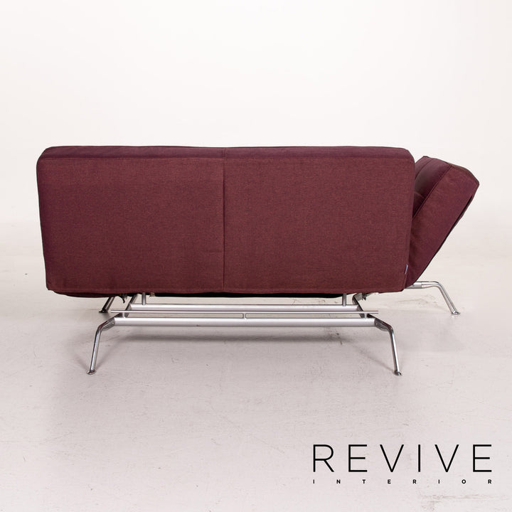 ligne roset Smala fabric sofa purple two-seater function sleeping function sofa bed couch #14376