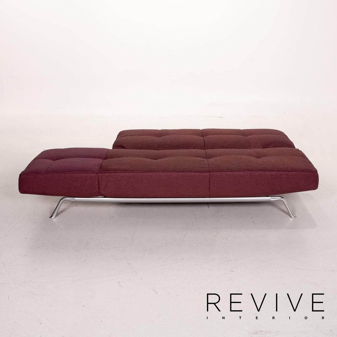 ligne roset Smala fabric sofa purple two-seater function sleeping function sofa bed couch #14376
