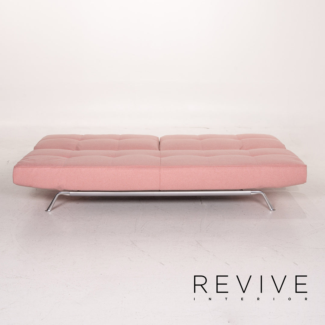 ligne roset Smala fabric sofa rosé pink three-seater function sleeping function sofa bed couch #14375