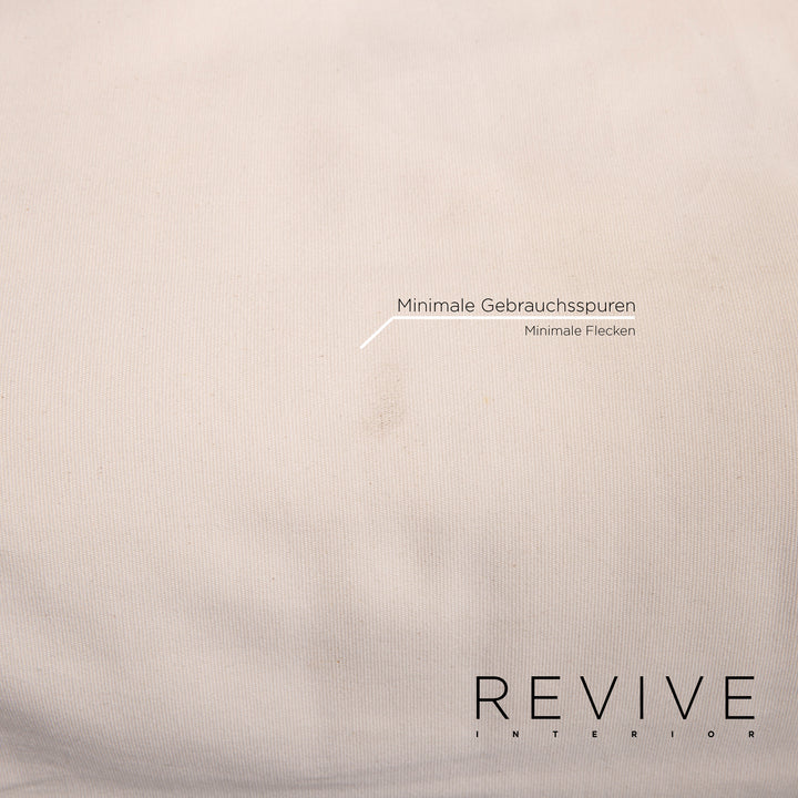 ligne roset Stoff Schlafsofa Creme Zweisitzer Funktion Schlaffunktion Couch #14818