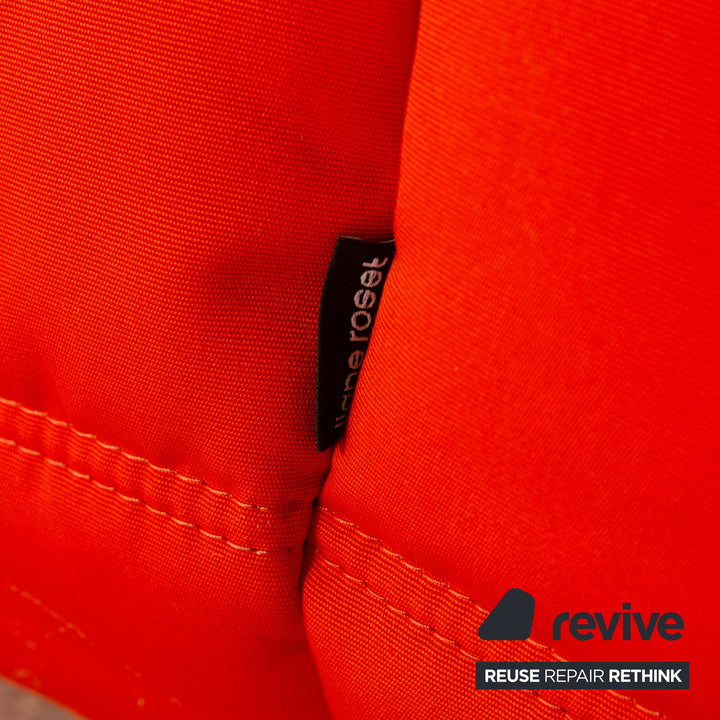Ligne Roset Togo Fabric Three Seater Orange