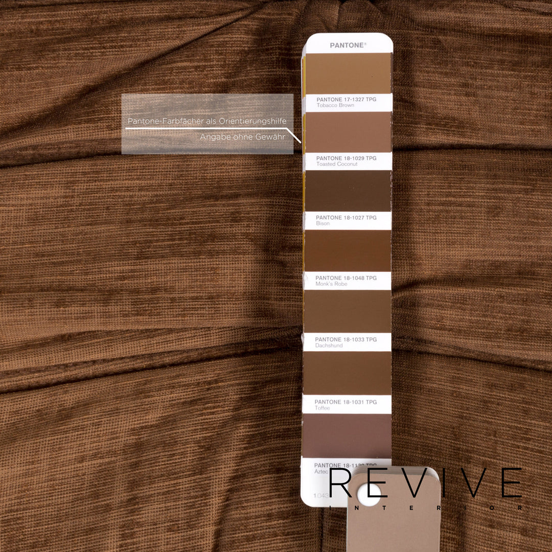 ligne roset Togo fabric armchair brown #13275