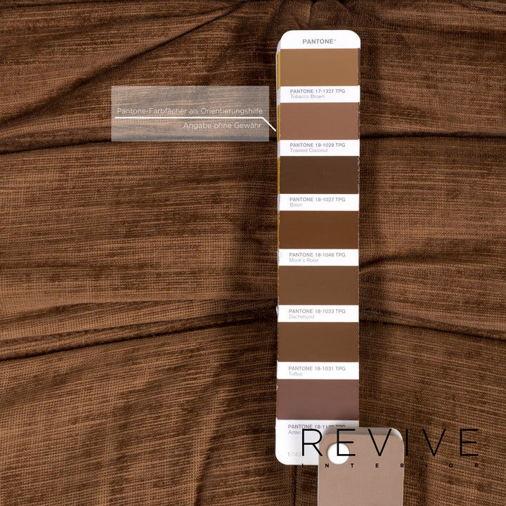 ligne roset Togo fabric armchair brown #13275