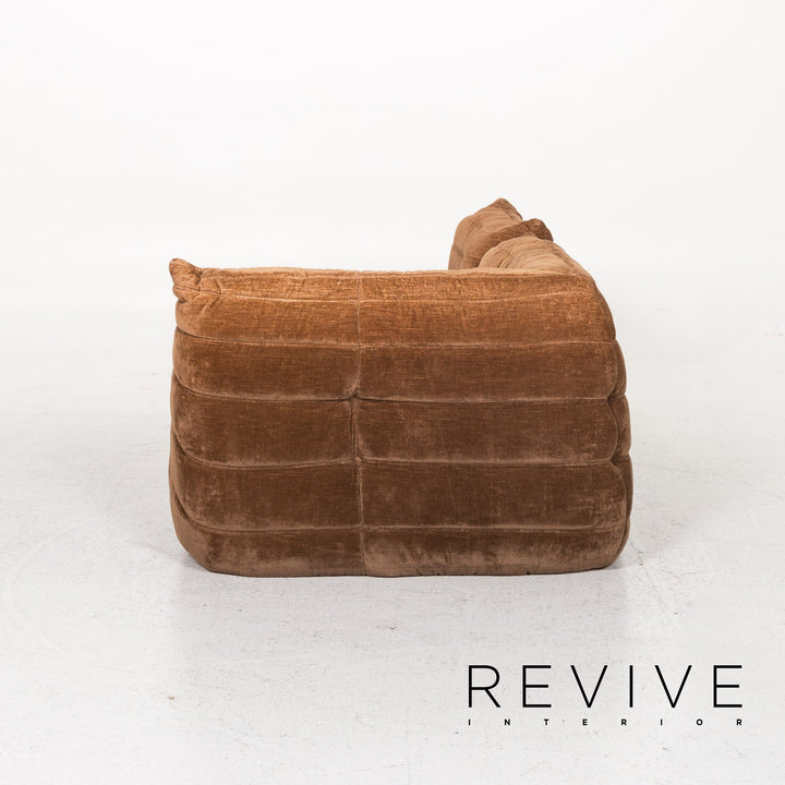ligne roset Togo fabric armchair brown #13275