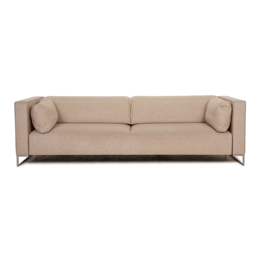 ligne roset Urbani Stoff Dreisitzer Beige Sofa Couch Funktion