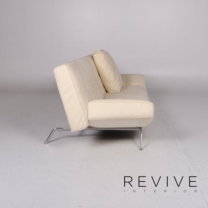 ligne roset Smala fabric sofa bed cream three-seater sleep function couch #11115