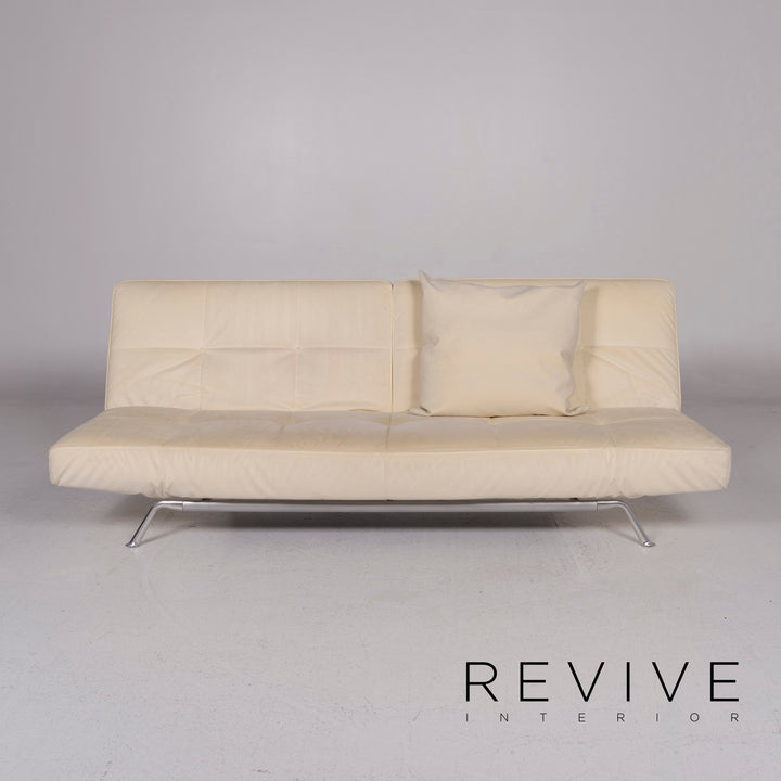ligne roset Smala fabric sofa bed cream three-seater sleep function couch #11115