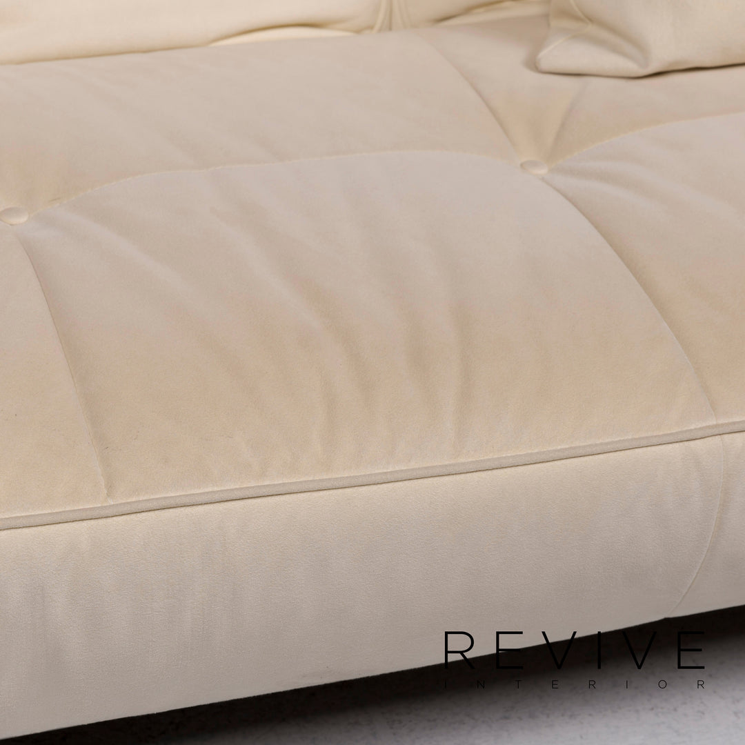 ligne roset Smala fabric sofa bed cream three-seater sleep function couch #11115