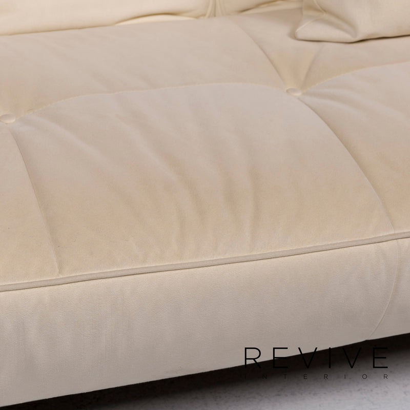 ligne roset Smala Stoff Schlafsofa Creme Dreisitzer Schlaffunktion Funktion Couch 