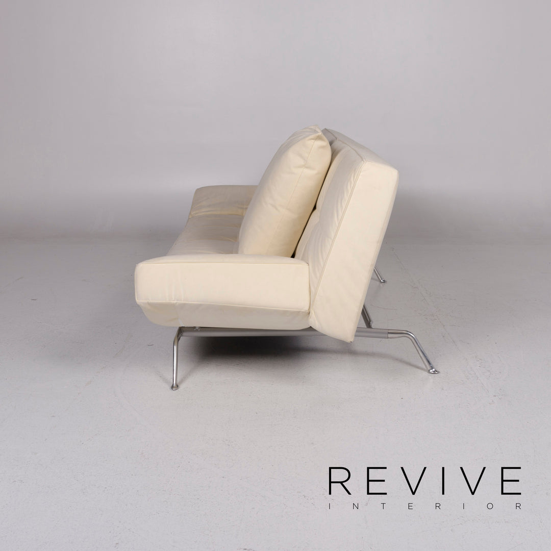 ligne roset Smala fabric sofa bed cream three-seater sleep function couch #11115