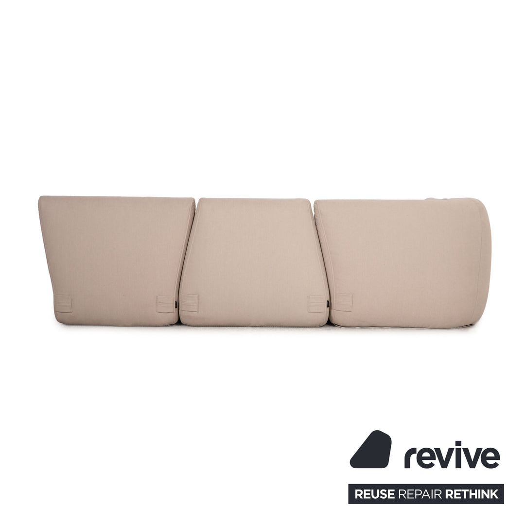 lignet roset Saparalla fabric sofa beige corner sofa Amalfi B Design by Michael Ducaroy Couch sofa