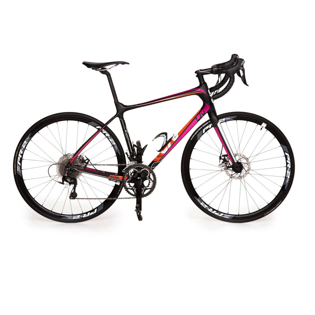 Liv Avail Advanced 2 LTD Carbon Road Bike RH 50cm Black Orange Magenta Bicycle