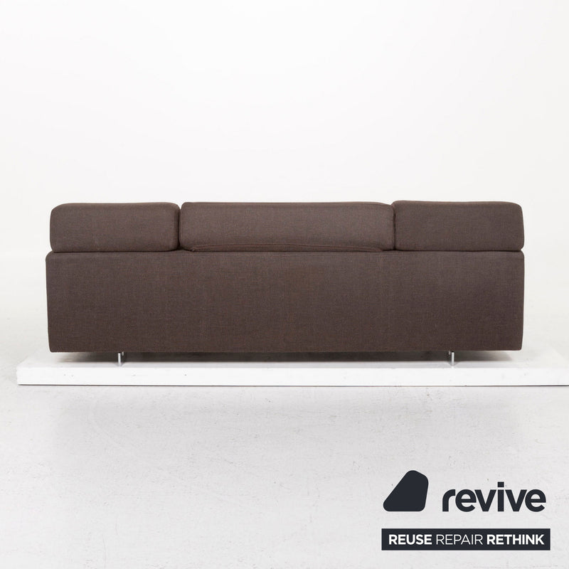 Machalke Black Jack Stoff Sofa Dunkelbraun Braun Funktion Couch 