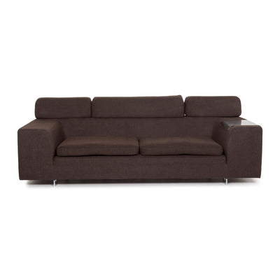 Machalke Black Jack Stoff Sofa Dunkelbraun Braun Funktion Couch #12968