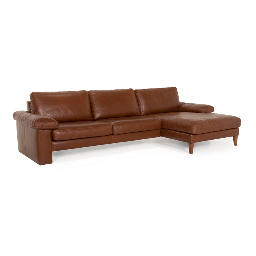 Machalke System Plus Leather Corner Sofa Brown Sofa Couch