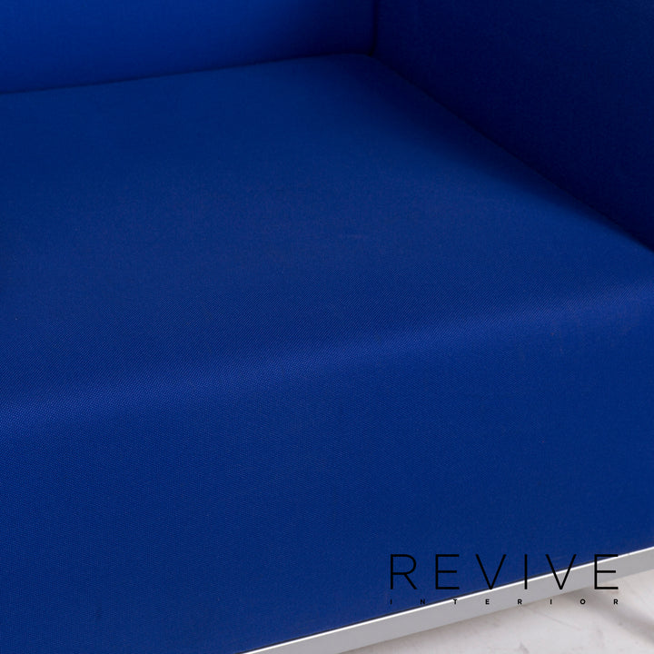 MDF Italia Fabric Armchair Blue #12594