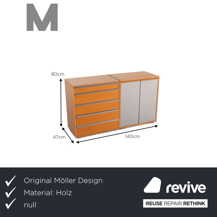 Möller design sideboard wood brown